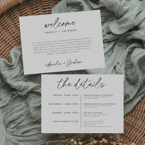Welcome Guide Templates
