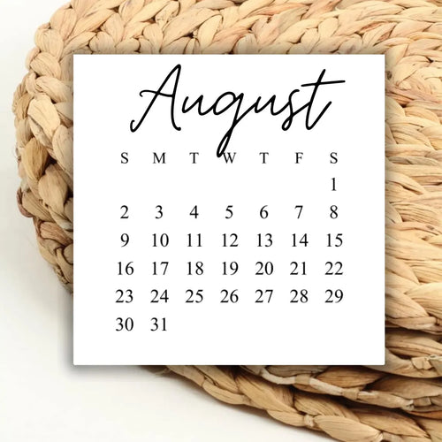 1-year Wedding Calendar