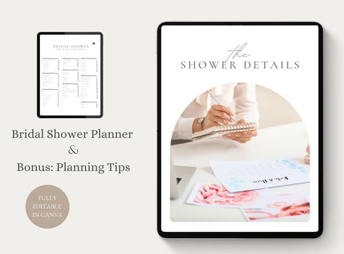 Bridal Shower Planner + Planning Tips