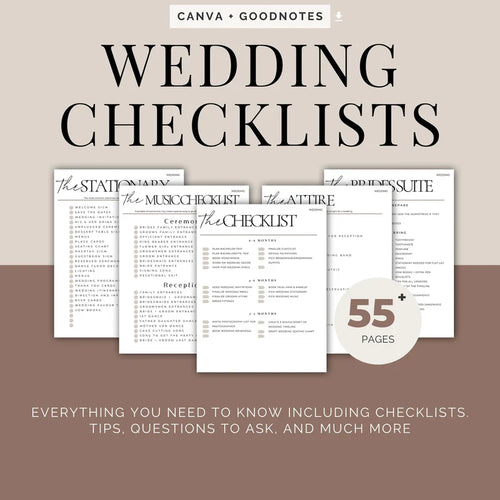 Wedding Checklist Printable